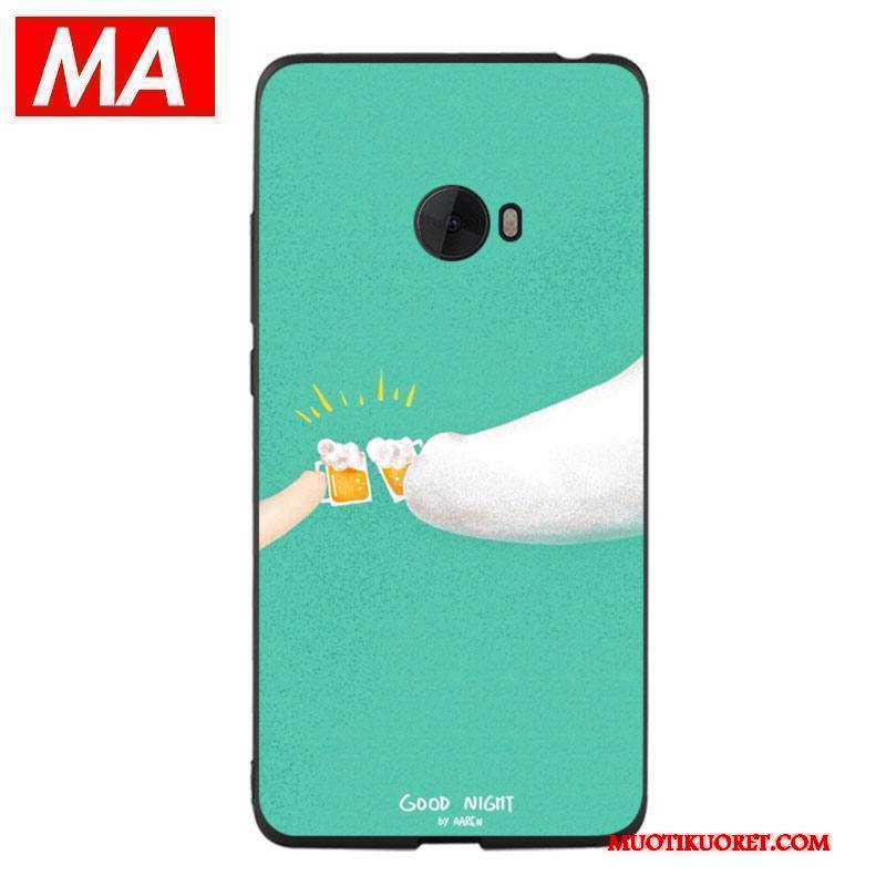 Mi Note 2 Kuori Bear Valkoinen Sarjakuva Suojaus Tila Pieni Kotelo