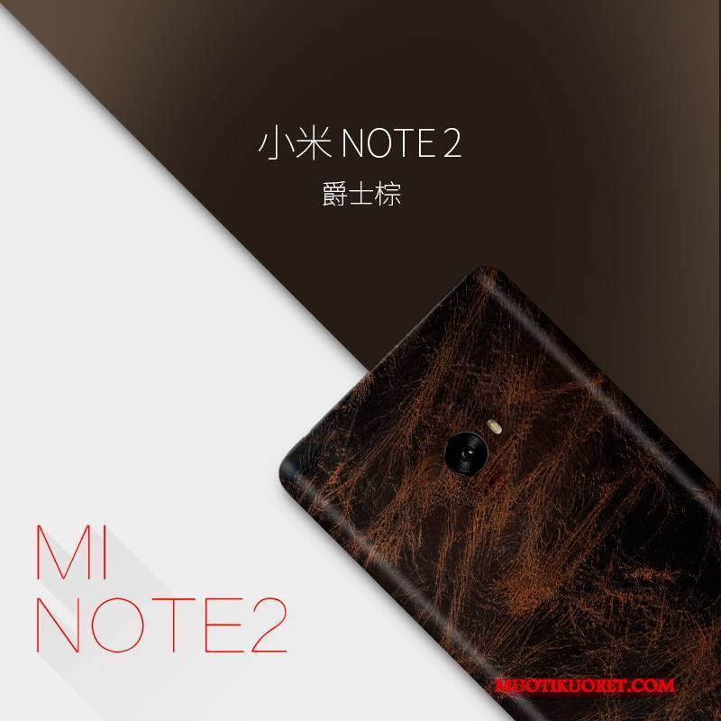 Mi Note 2 Kuori Suojaus Nahkakotelo Ohut Pieni Puhelimen Kuoret Persoonallisuus All Inclusive