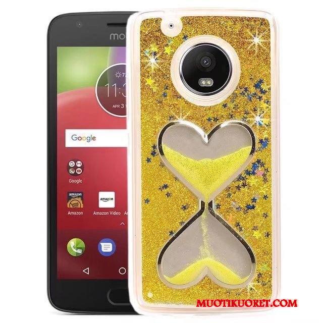 Moto E4 All Inclusive Jauhe Murtumaton Kuori Puhelimen Kuoret Suojaus Violetti