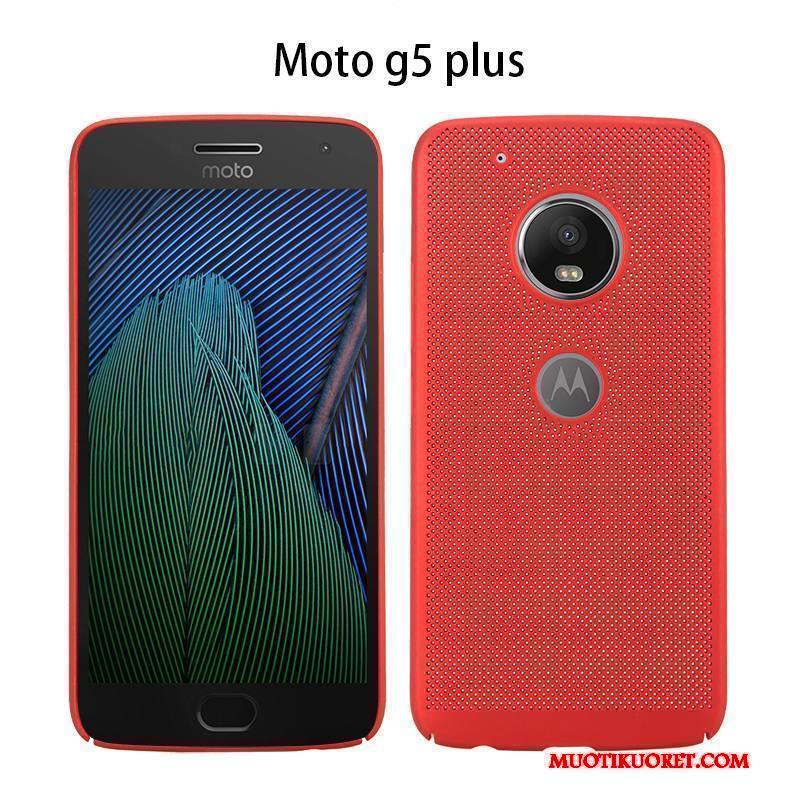 Moto G5 Plus Kuori Hengittävä Kova Ohut Hyvä Myynti Puhelimen Kuoret Trendi Säteilevä