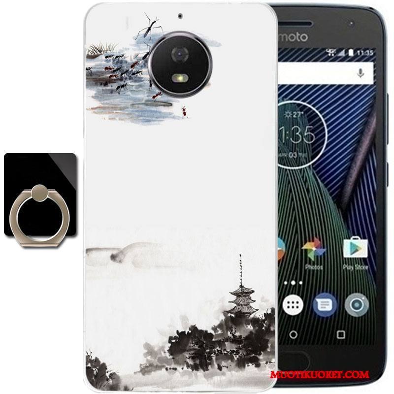 Moto G5s Plus Puhelimen Kuoret Keltainen Pehmeä Neste All Inclusive Suojaus Murtumaton Kuori