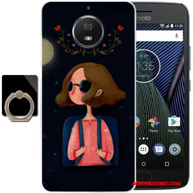 Moto G5s Plus Puhelimen Kuoret Keltainen Pehmeä Neste All Inclusive Suojaus Murtumaton Kuori