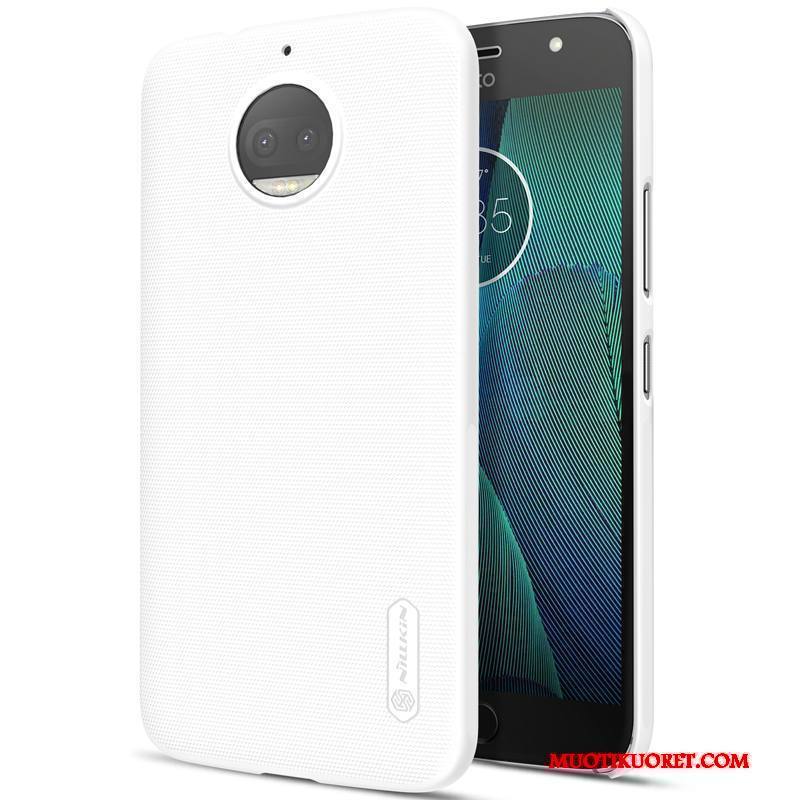 Moto G5s Punainen Pesty Suede Kuori Puhelimen Kuoret Suojaus Murtumaton Kotelo