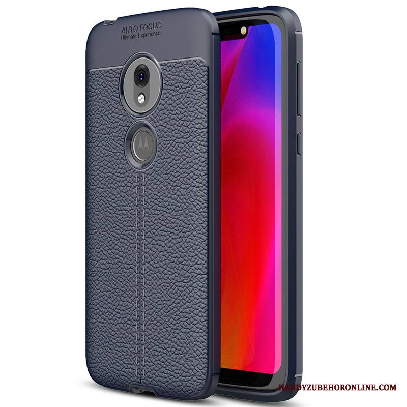 Moto G7 Play Kuori Puhelimen Suojaus All Inclusive Kotelo Nahka Yksinkertainen