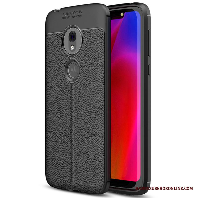 Moto G7 Play Kuori Puhelimen Suojaus All Inclusive Kotelo Nahka Yksinkertainen