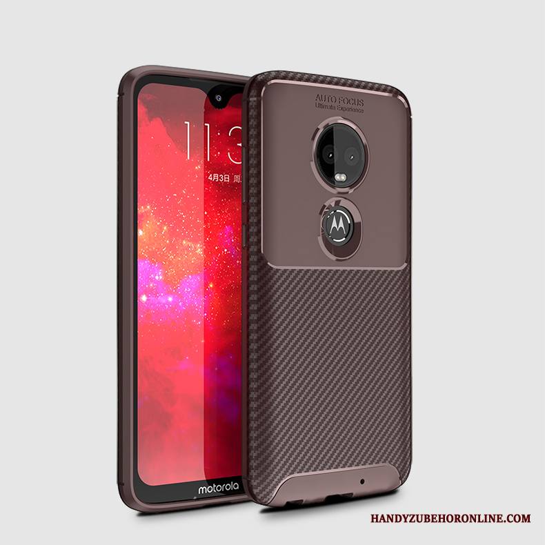 Moto G7 Plus Kuori All Inclusive Suupaltti Ohut Pesty Suede Puhelimen Kuoret Kuitu Pehmeä Neste