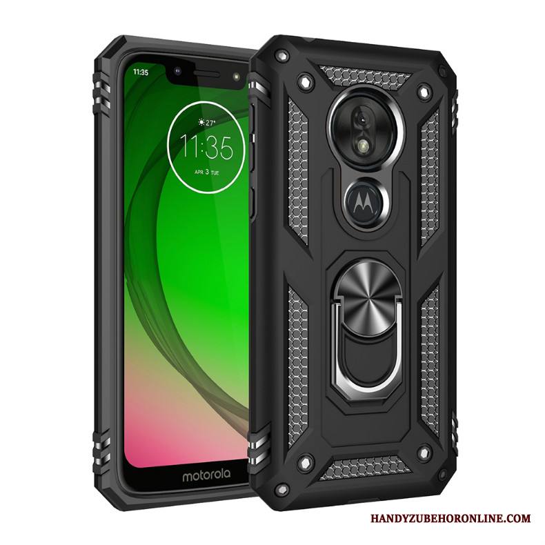 Moto G7 Power Kuori Puhelimen Kuoret Auto Suojaus Kolme Puolustusta Kotelo Magneettinen All Inclusive