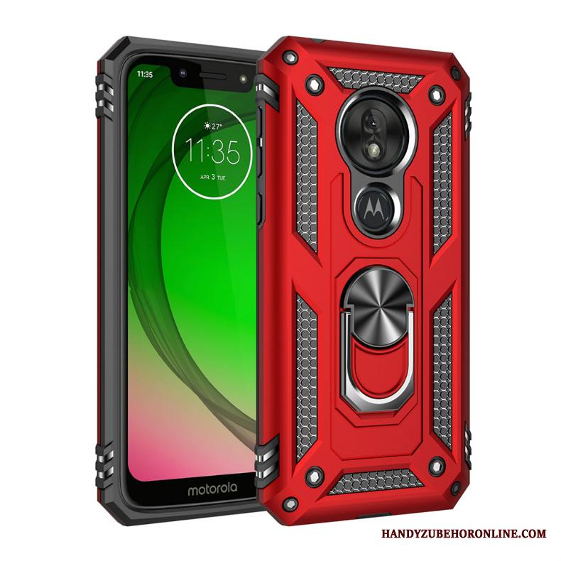 Moto G7 Power Kuori Puhelimen Kuoret Auto Suojaus Kolme Puolustusta Kotelo Magneettinen All Inclusive