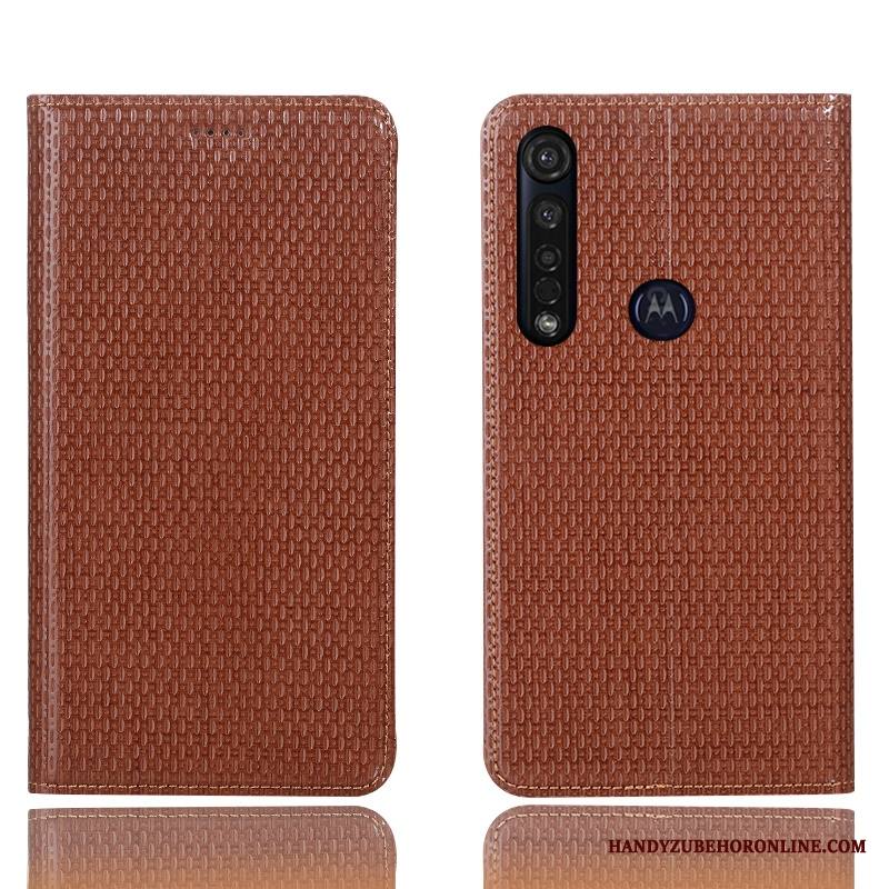 Moto G8 Plus Kuori All Inclusive Kotelo Murtumaton Puhelimen Kuoret Suojaus Nahkakotelo