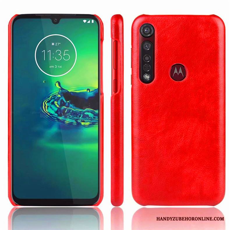 Moto G8 Plus Puhelimen Kuoret Sininen Murtumaton Kuori Suojaus Yksinkertainen