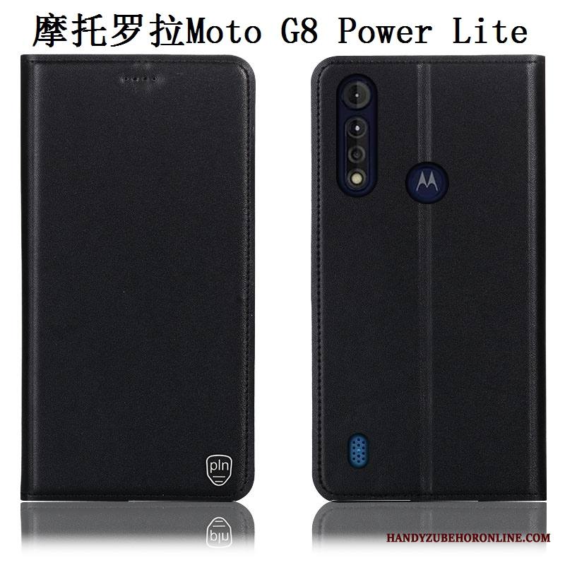 Moto G8 Power Lite Kuori Suojaus Murtumaton Keltainen Puhelimen Kuoret Kukkakuvio Aito Nahka Kotelo