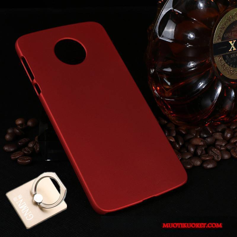 Moto Z2 Force Edition Kuori Suojaus Puhelimen Kuoret Kotelo Pesty Suede Kova Musta