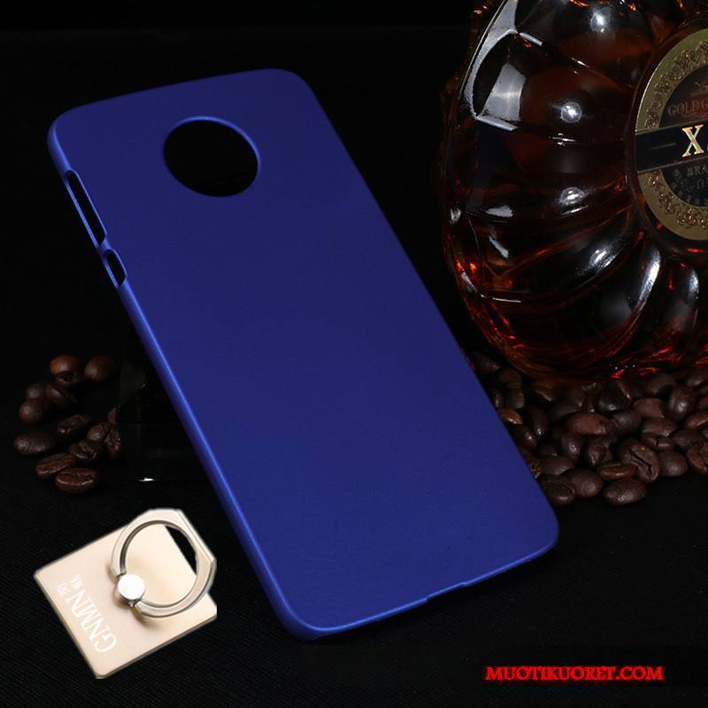 Moto Z2 Force Edition Kuori Suojaus Puhelimen Kuoret Kotelo Pesty Suede Kova Musta