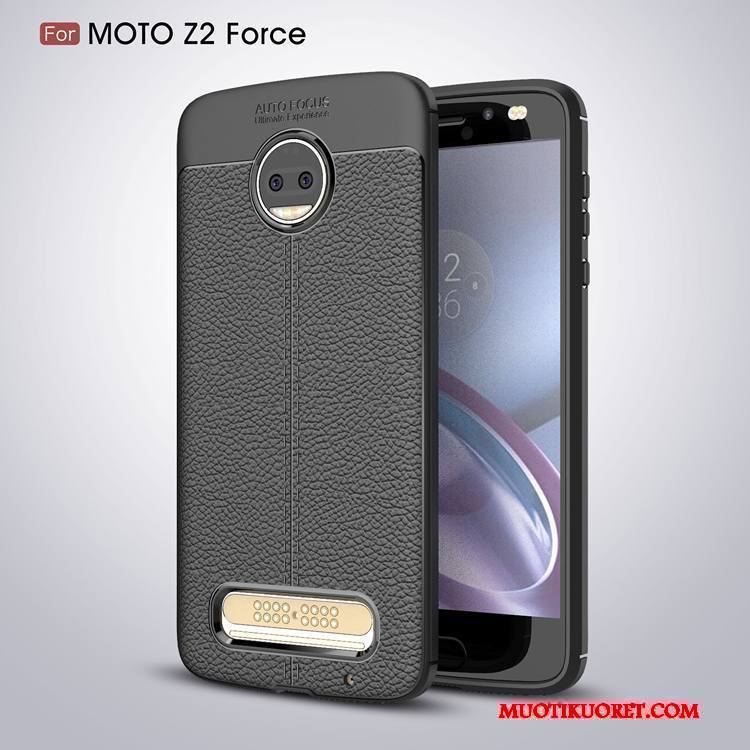 Moto Z2 Force Edition Pehmeä Neste Kuori All Inclusive Murtumaton Kotelo Punainen Puhelimen Kuoret