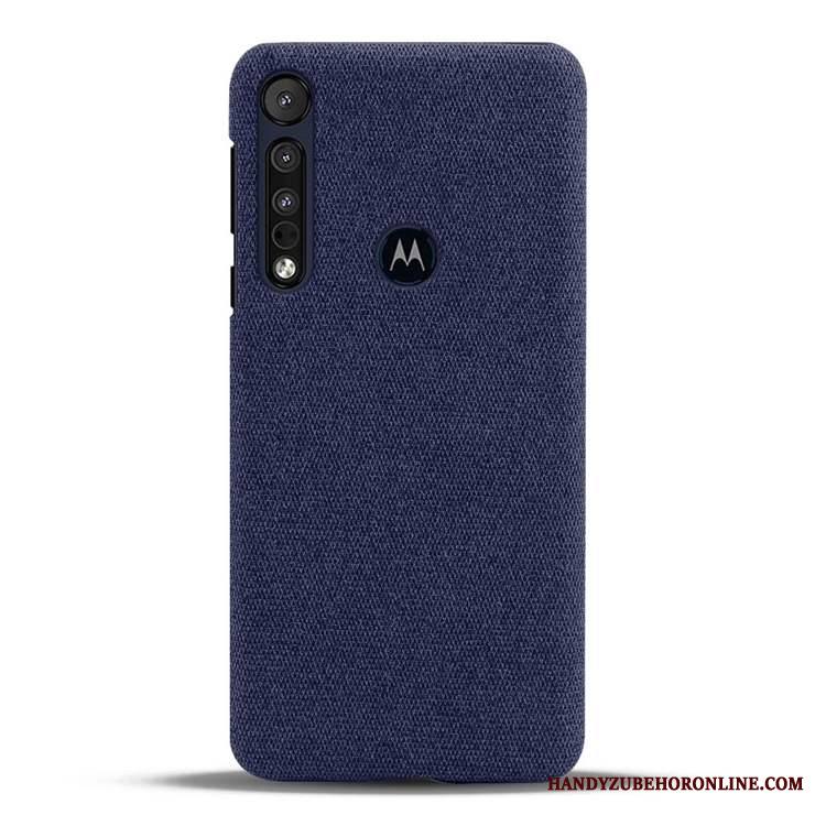 Motorola One Macro Puhelimen Kuoret Kuori Kotelo Kevyt Suojaus Sininen