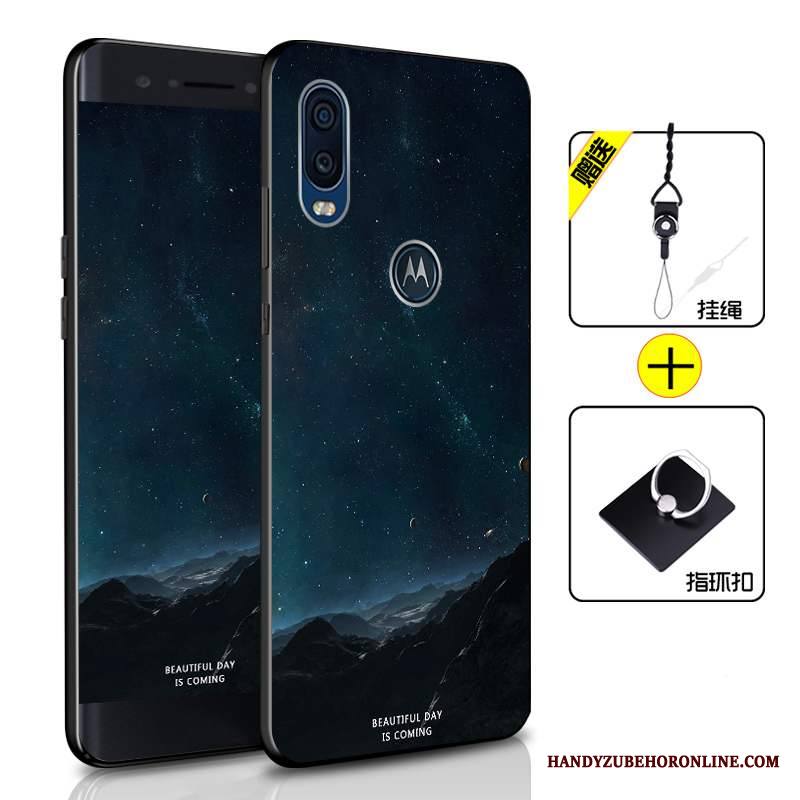 Motorola One Vision Kuori Kotelo Silikoni Suojaus All Inclusive Pehmeä Neste Murtumaton Puhelimen Kuoret