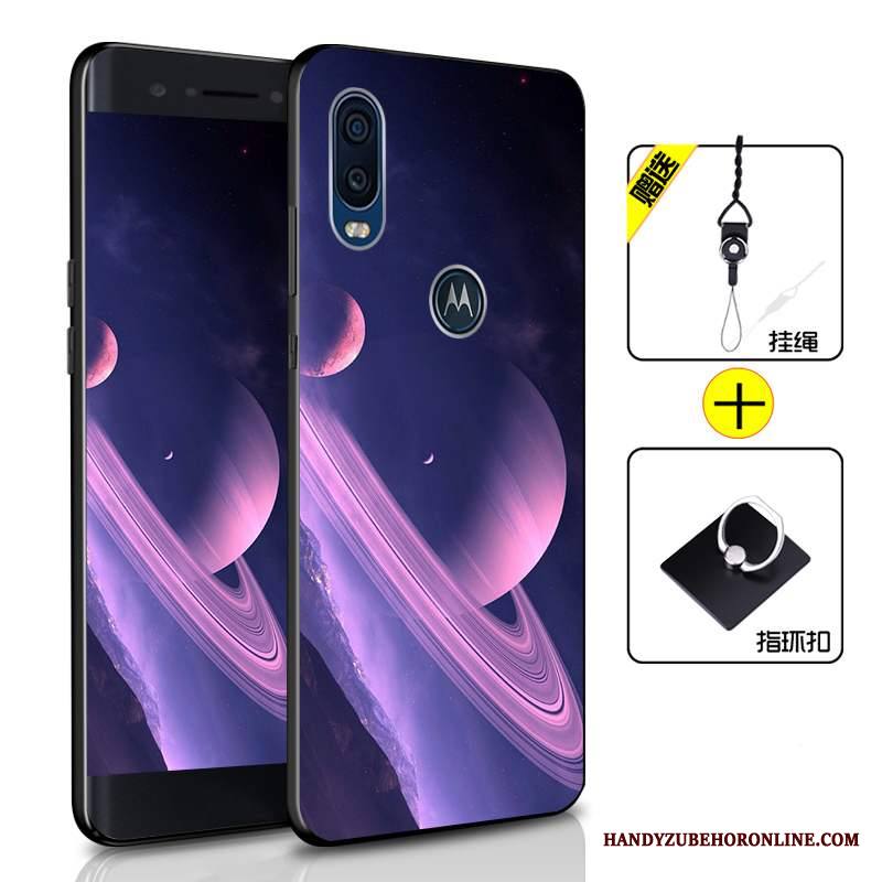 Motorola One Vision Kuori Kotelo Silikoni Suojaus All Inclusive Pehmeä Neste Murtumaton Puhelimen Kuoret