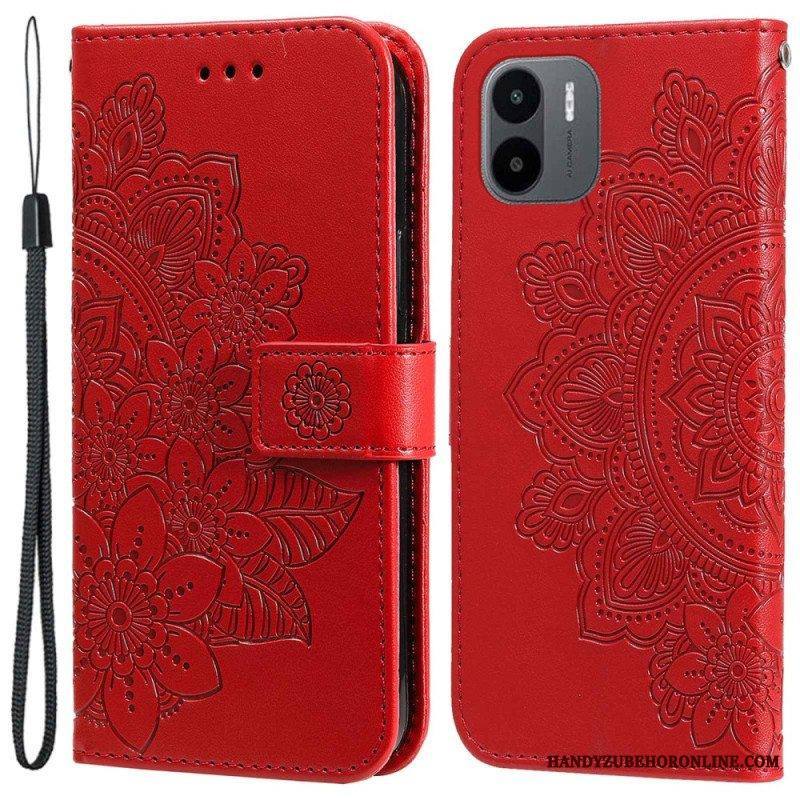 Nahkakotelo Xiaomi Redmi A1 Kukka Mandala