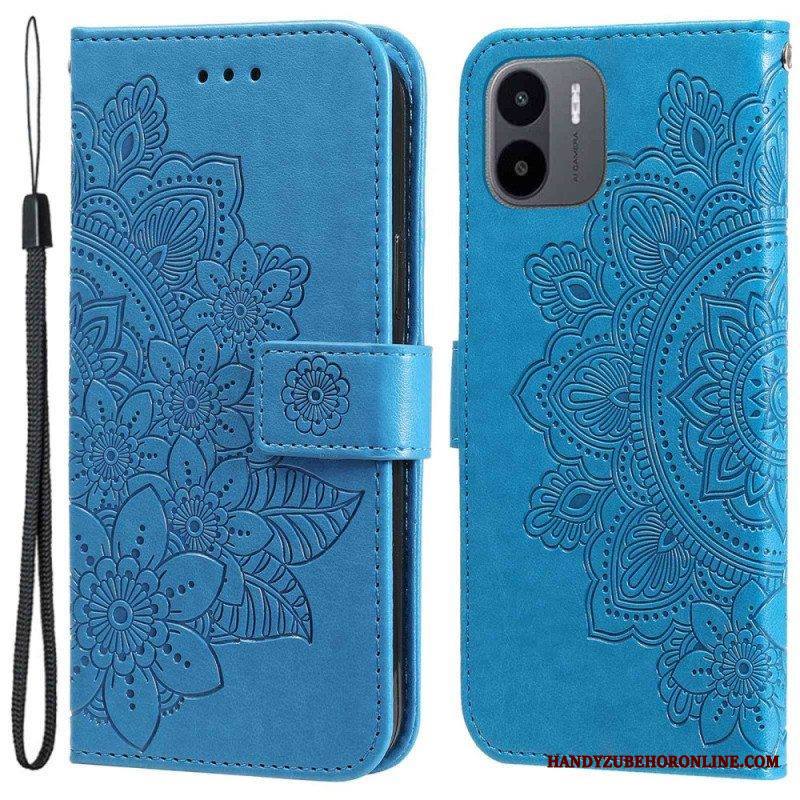 Nahkakotelo Xiaomi Redmi A1 Kukka Mandala