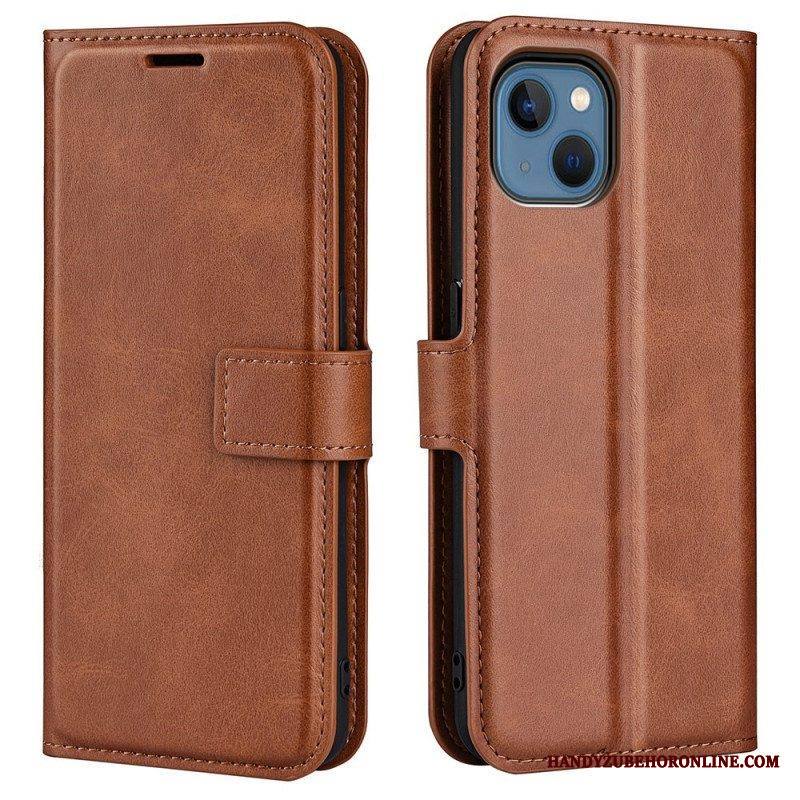 Nahkakotelo iPhone 14 Plus Ohut Extreme Leather -efekti