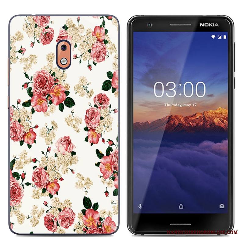 Nokia 2.1 Kuori Suojaus Sarjakuva Yksinkertainen Pehmeä Neste Puhelimen Ihana Jauhe