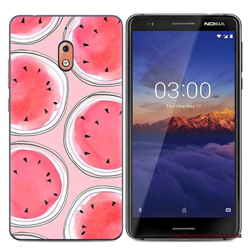 Nokia 2.1 Kuori Suojaus Sarjakuva Yksinkertainen Pehmeä Neste Puhelimen Ihana Jauhe