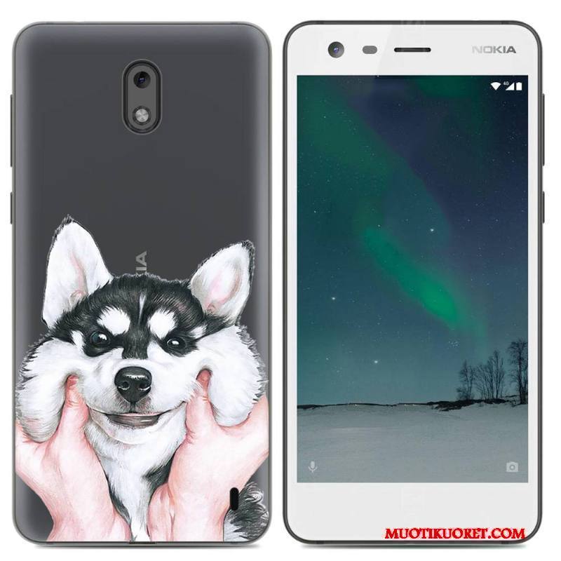 Nokia 2 Puhelimen Kuoret Jauhe Yksinkertainen Pehmeä Neste Kotelo All Inclusive Kuori