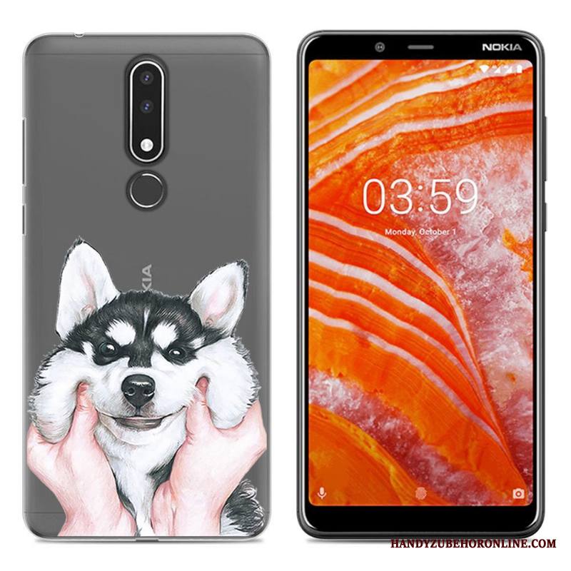 Nokia 3.1 Plus Kuori Uusi Maalaus Puhelimen Sarjakuva Yksinkertainen Puhelimen Kuoret Kotelo