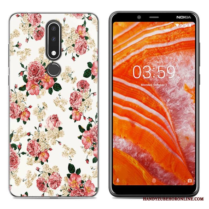 Nokia 3.1 Plus Kuori Uusi Maalaus Puhelimen Sarjakuva Yksinkertainen Puhelimen Kuoret Kotelo