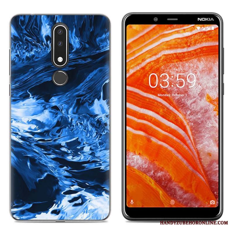 Nokia 3.1 Plus Kuori Uusi Maalaus Puhelimen Sarjakuva Yksinkertainen Puhelimen Kuoret Kotelo