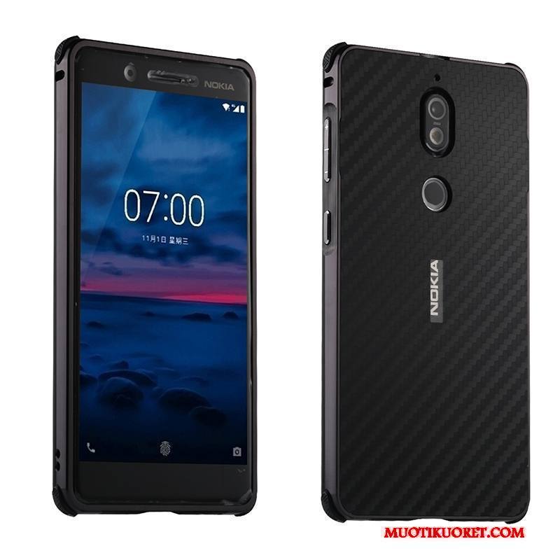 Nokia 7 Kuori Metalli Kehys Puhelimen Kuoret Takakansi Kotelo Luova All Inclusive