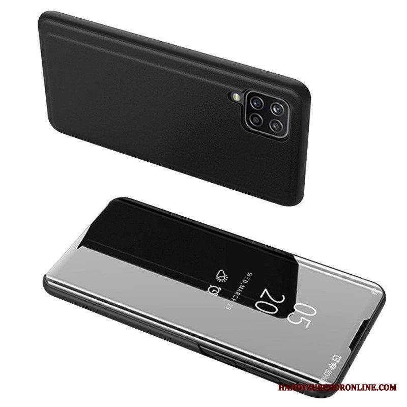 Puhelinkuoret Samsung Galaxy M32 Peili Ja Keinonahka