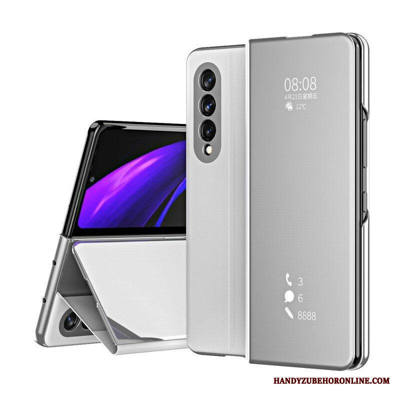 Puhelinkuoret Samsung Galaxy Z Fold 3 5G Kotelot Flip Peilin Kansi