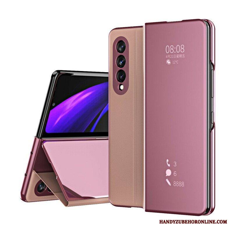 Puhelinkuoret Samsung Galaxy Z Fold 3 5G Kotelot Flip Peilin Kansi