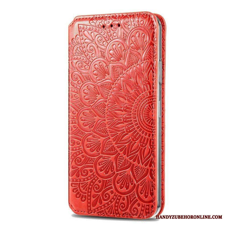 Puhelinkuoret Xiaomi Redmi Note 10 / 10S Kotelot Flip Intense Mandala