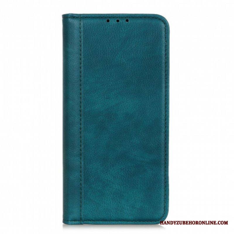 Puhelinkuoret Xiaomi Redmi Note 10 / 10S Kotelot Flip Litchi Split Leather -versio