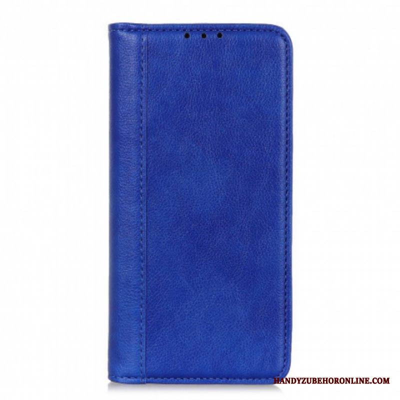 Puhelinkuoret Xiaomi Redmi Note 10 / 10S Kotelot Flip Litchi Split Leather -versio