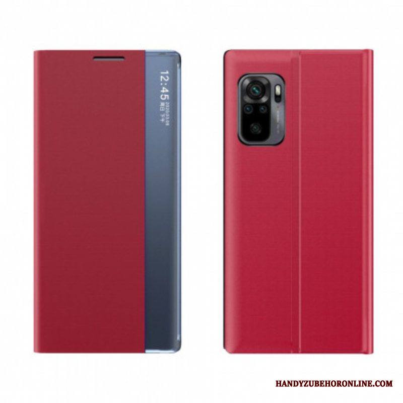 Puhelinkuoret Xiaomi Redmi Note 10 / 10S Teksturoitu Keinonahka