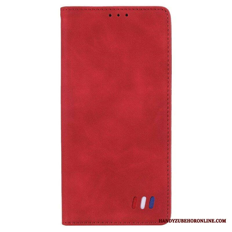 Puhelinkuoret Xiaomi Redmi Note 10 5G Kotelot Flip Tricolor Nahkatyyli