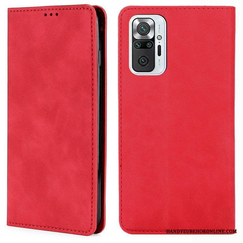 Puhelinkuoret Xiaomi Redmi Note 10 Pro Kotelot Flip Klassinen Skin-touch