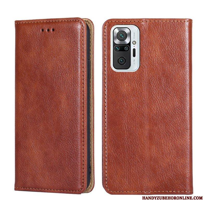 Puhelinkuoret Xiaomi Redmi Note 10 Pro Kotelot Flip Vintage Nahkatyyli