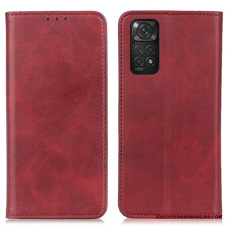 Puhelinkuoret Xiaomi Redmi Note 11 / 11S Kotelot Flip Elegance Haljattu Nahka