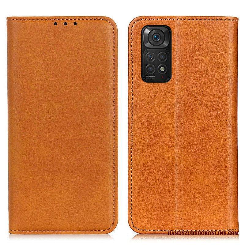 Puhelinkuoret Xiaomi Redmi Note 11 / 11S Kotelot Flip Elegance Haljattu Nahka