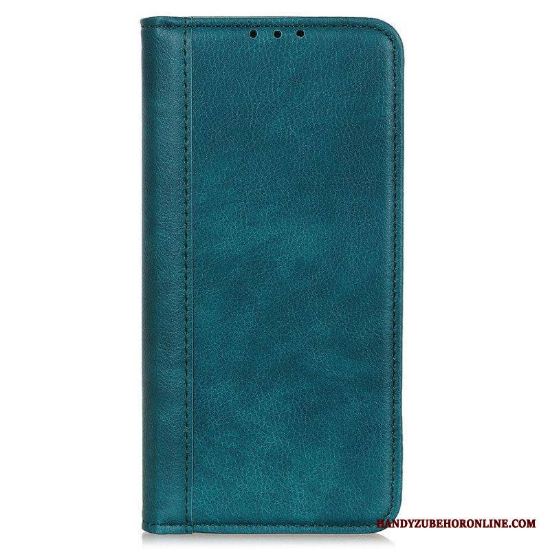 Puhelinkuoret Xiaomi Redmi Note 12 4G Kotelot Flip Vintage Haljasnahkaa