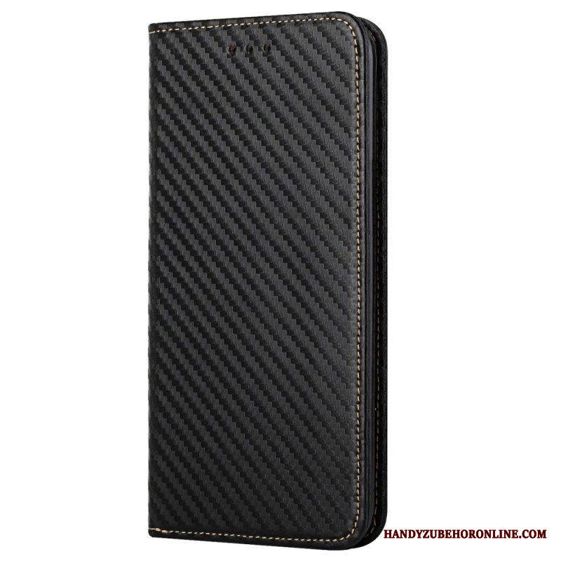 Puhelinkuoret iPhone 14 Suojaketju Kuori Kotelot Flip Strappy Carbon Fiber Style