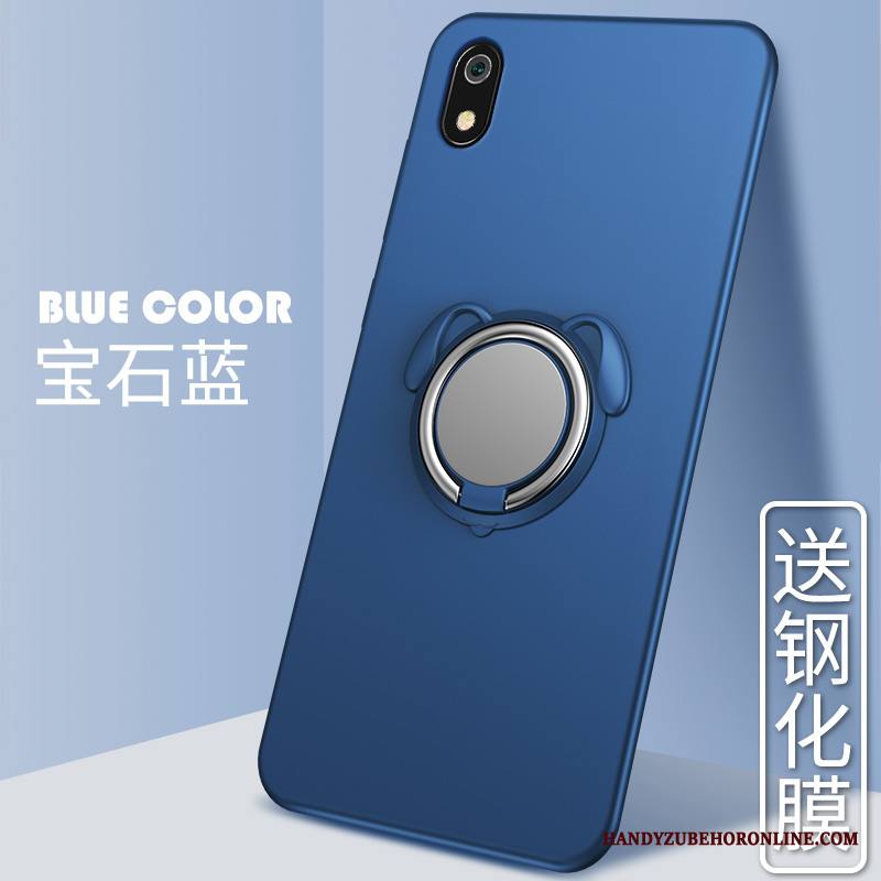 Redmi 7a Kuori Magneettinen Tuki Punainen Auto Murtumaton Puhelimen Kuoret Pesty Suede