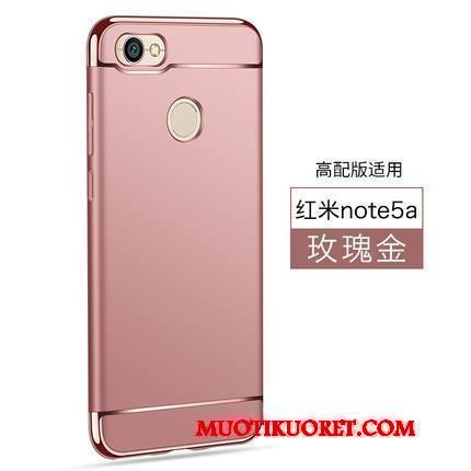 Redmi Note 5a Kuori Punainen All Inclusive Korkea Kotelo Murtumaton Musta Puhelimen Kuoret