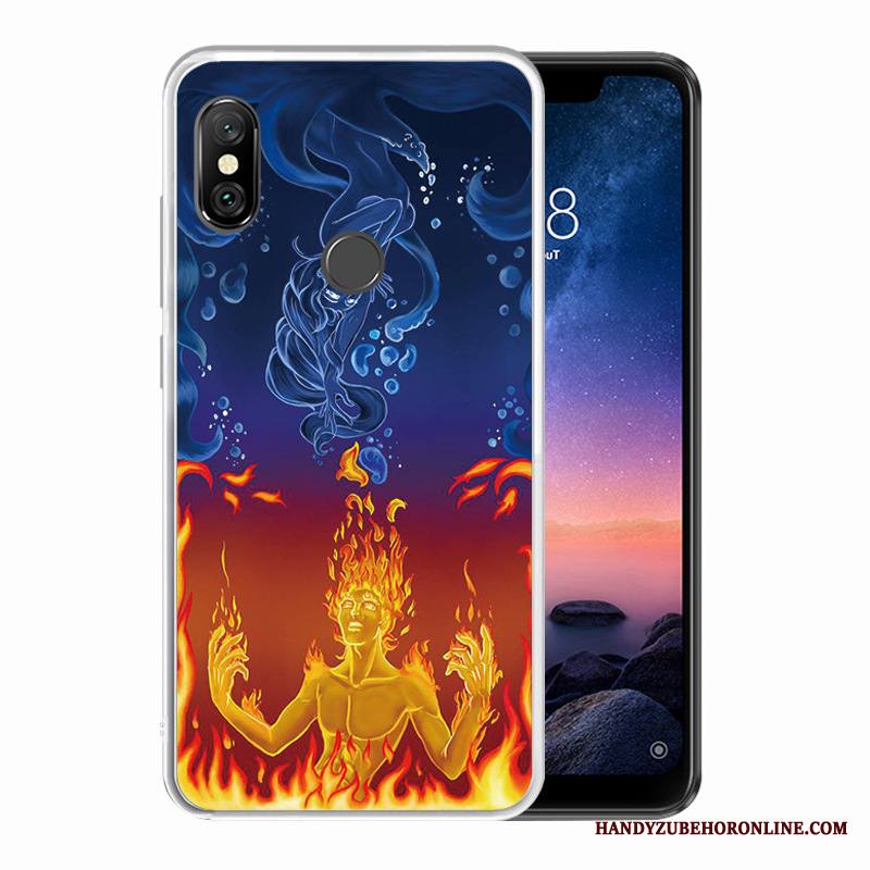 Redmi Note 6 Pro Kuori Punainen Muokata Puhelimen Kuoret Malli Silikoni Musta Pieni