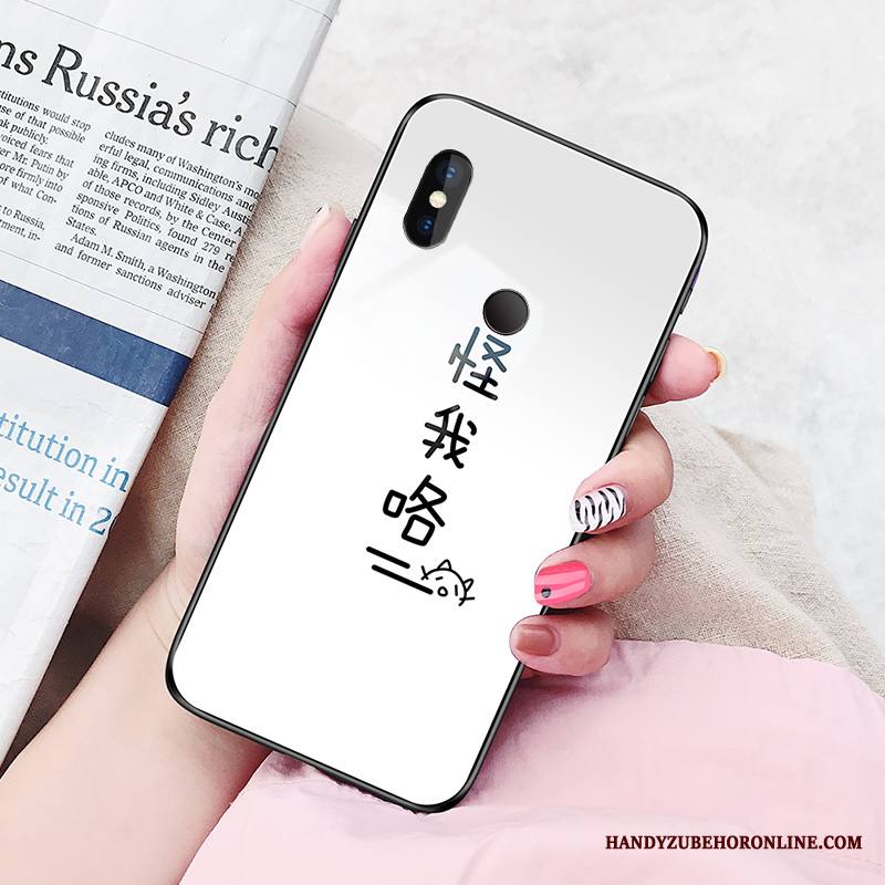 Redmi Note 6 Pro Kuori Suojaus Lasi Punainen Puhelimen Kuoret Kotelo Trendi