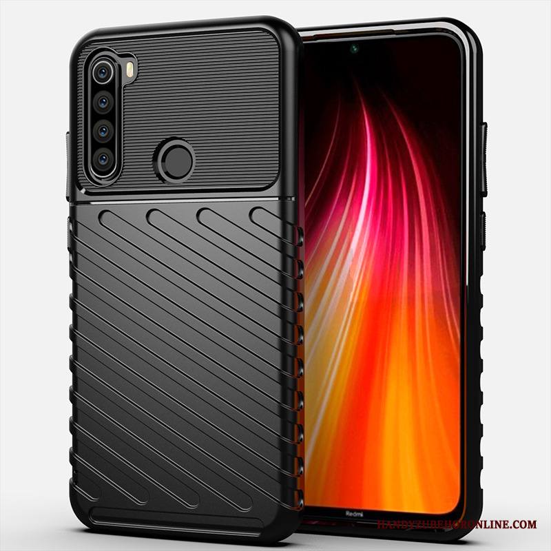 Redmi Note 8t Kuori Puhelimen Kuoret Murtumaton Punainen Musta Kotelo